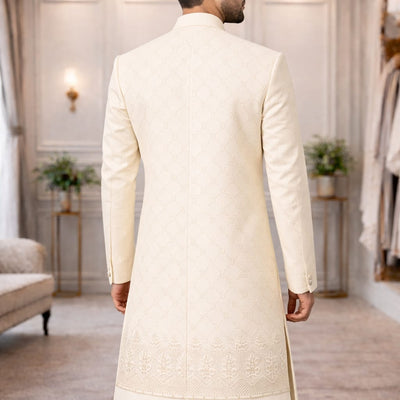 Men’s Cream Sherwani
