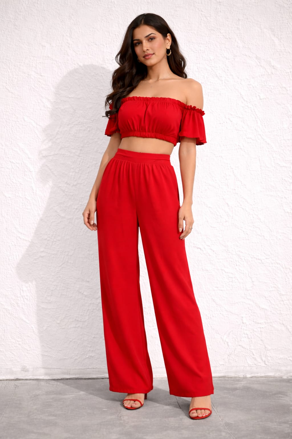 Off-Shoulder Co-Ord Set